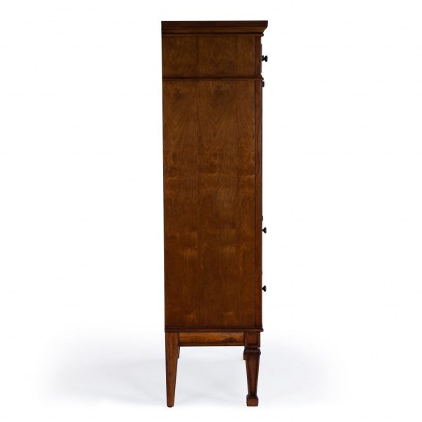 Classic Olive Ash Burl Secretary By Homeroots For Cheap - Image 5