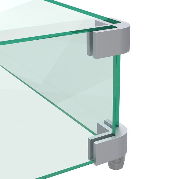 20  Square Glass Fire Pit Flame Guard By Homeroots Discount - Image 4