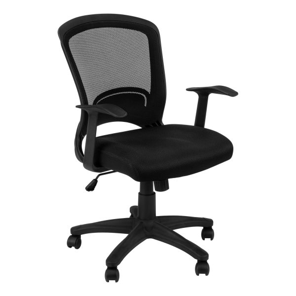 35.5  Foam MDF Polypropylene and Metal Multi Position Office Chair By Homeroots Online Hot Sale - Image 2