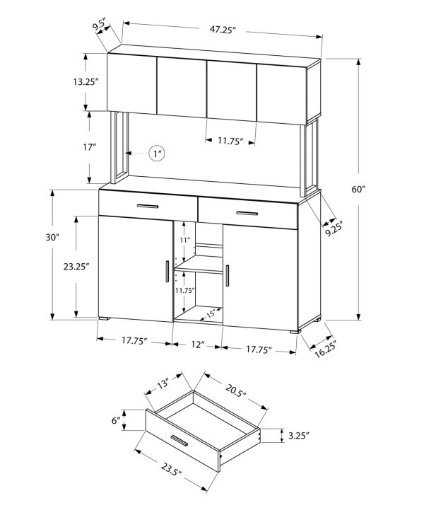 White Silver Particle Board Hollow Core Metal Office Cabinet By Homeroots Online Hot Sale - Image 3