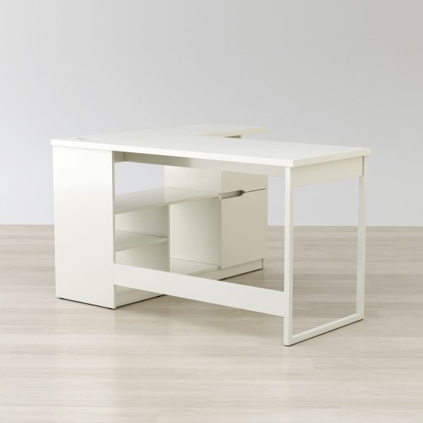 Lexi 55  L-Shaped Corner Desk By Anderson Teak Online - Image 2
