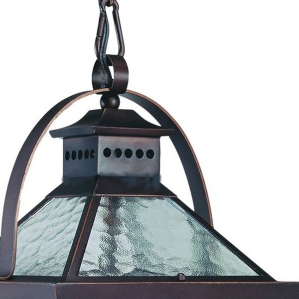 Bay Street 3-Light Architectural Bronze Hanging Light By Homeroots Discount - Image 4