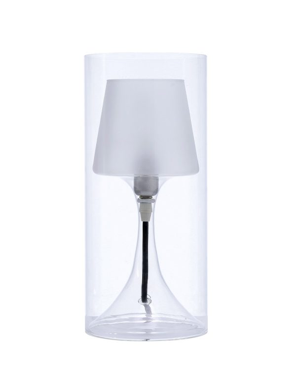 Hurricane Vase Table Lamp By Homeroots Fashion - Image 2