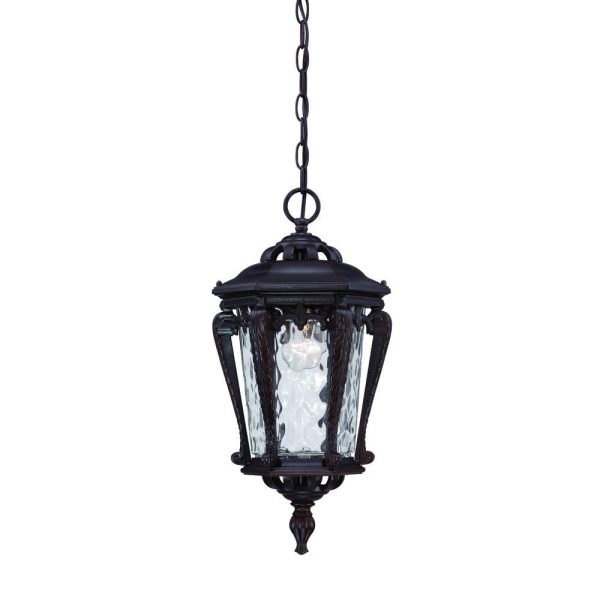 Stratford 1-Light Architectural Bronze Hanging Light By Homeroots Online now - Image 2