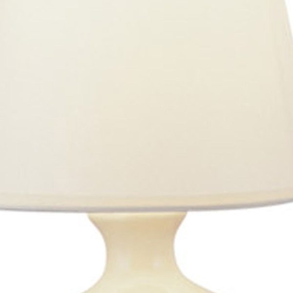 Contempo Genie Beige Certamic Table Lamp By Homeroots Supply - Image 4