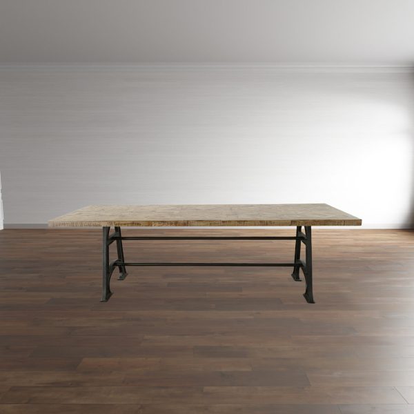 Mango Industrial Dining Table Hot on Sale - Image 2