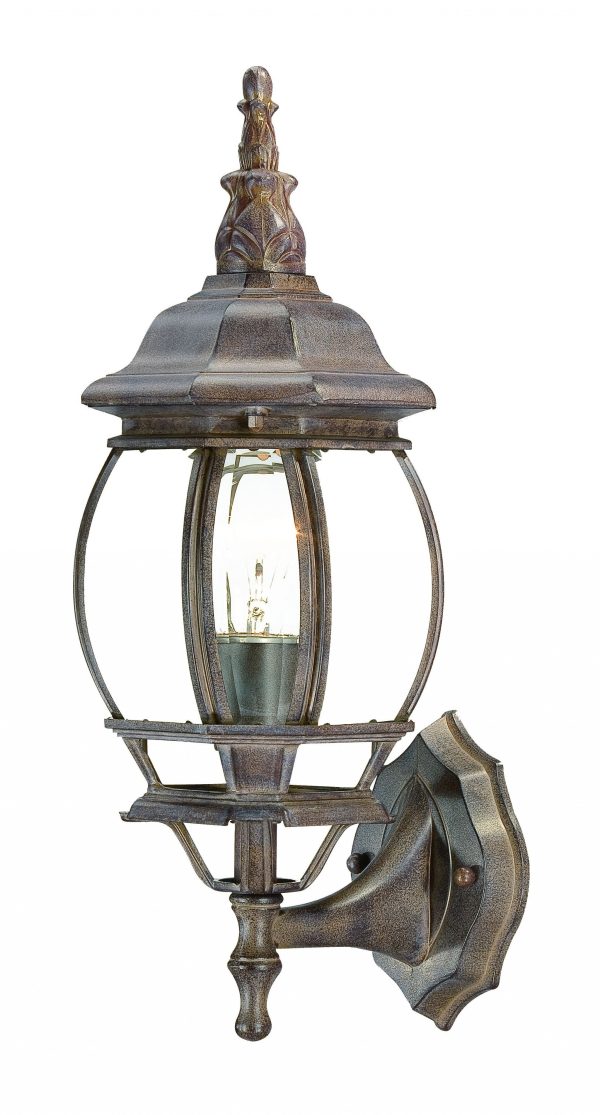 Dark Brown Glass Globe Wall Light By Homeroots Sale