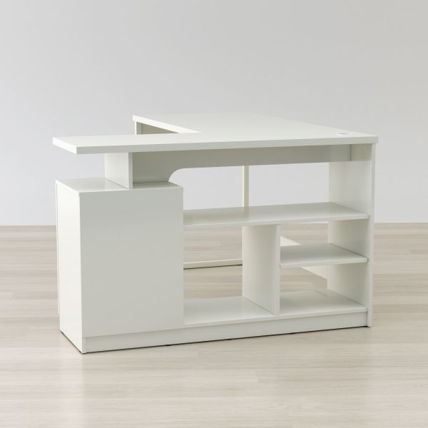 Lexi 55  L-Shaped Corner Desk By Anderson Teak Online - Image 3